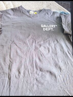 Gallery Dept Gray Short-Sleeve Logo Tee